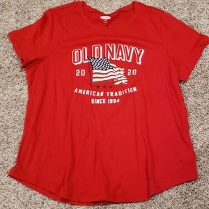 Red Old Navy Shirt